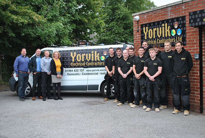 Yorvik Electrical Contractors Team 